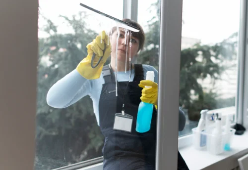Nettoyage de vitres intérieures et extérieures à Pernois